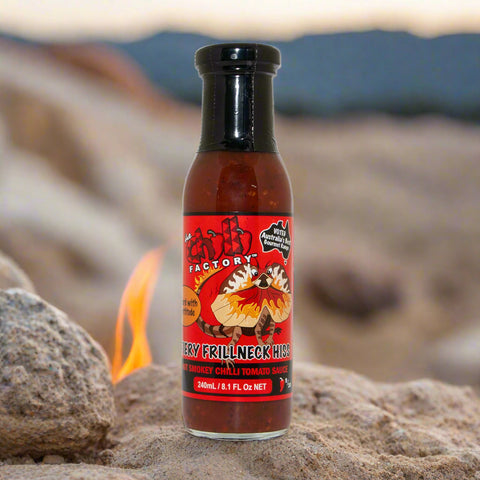 "Firey" Frillneck Hiss