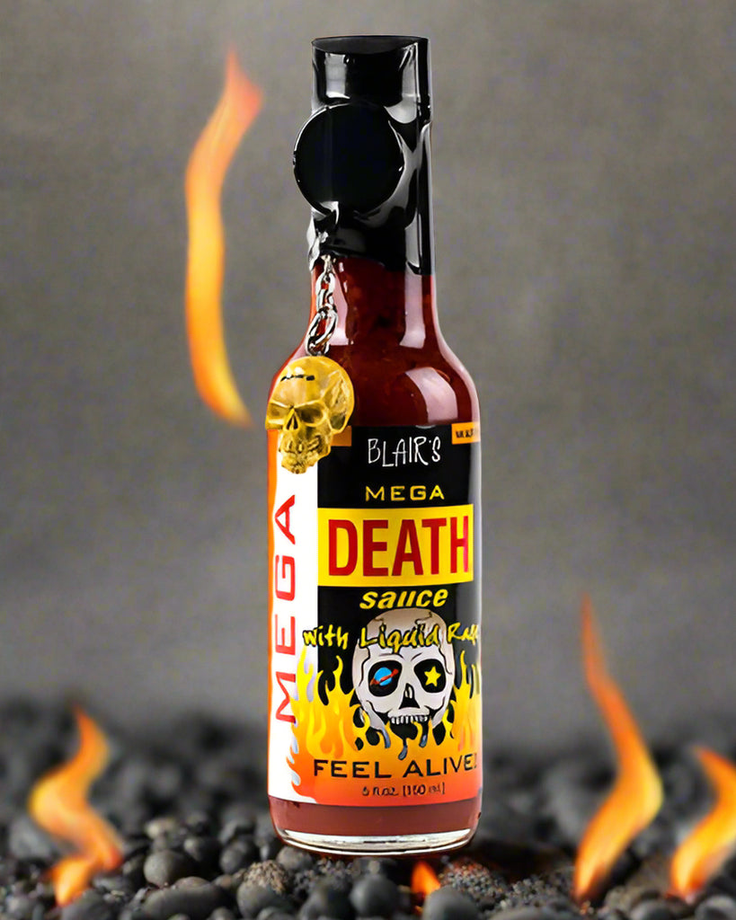Blairs Death sauce Mega Death